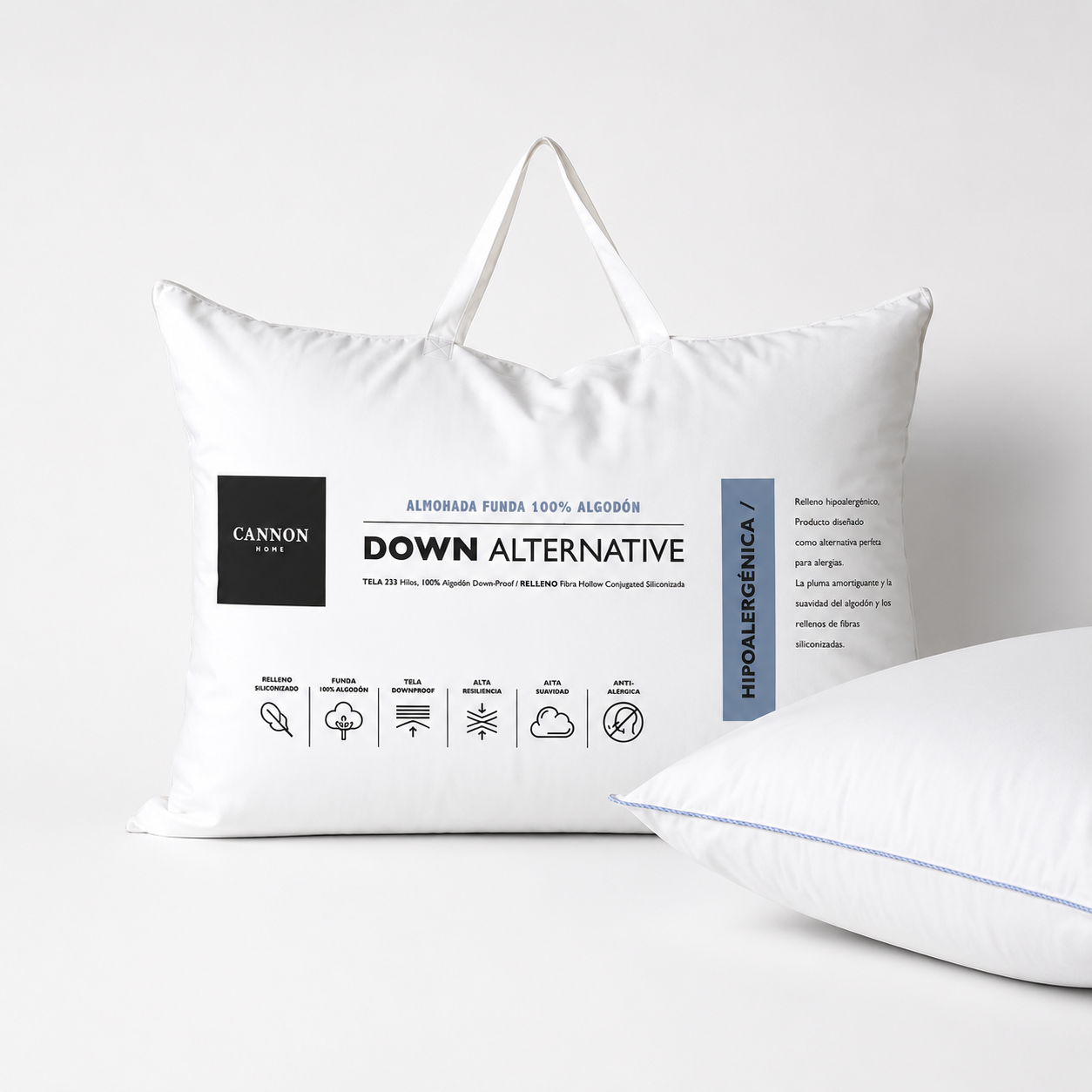 Almohada Microfibra Down 50X70cm