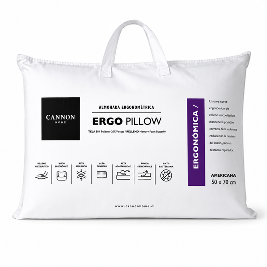 Almohada Ergonómica Memory 50x70 cm